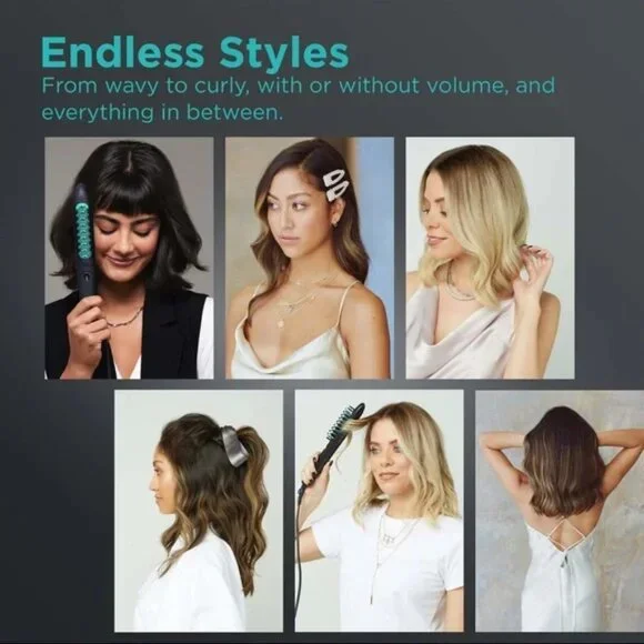 DAFNI BY CONAIR Muse Hair Smoothing & Styling Hot Brush (BRAND-NEW IN BOX!) - Picture 6 of 8